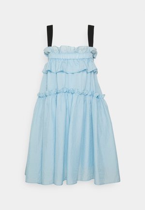 EMILY MINI DRESS WRONG - Robe de soirée - beige/black checkerboard print