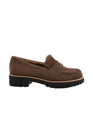 Paul Green, PAUL GREEN DAMEN - WARMFUTTER 1233-002 BRAUN 37 - Slip-ons - braun