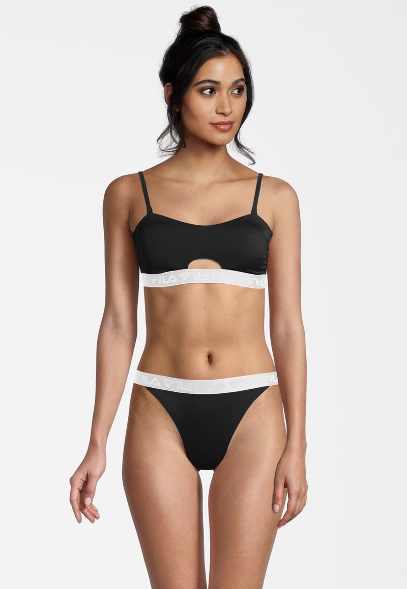 Fila SANMING SET - Bikini - black/schwarz - Zalando.at