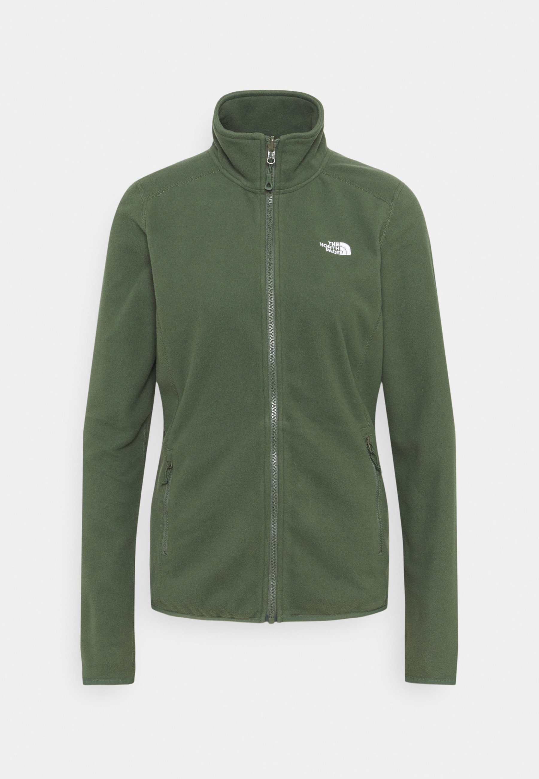 The North Face Glacier Fleecejacke Thyme Grun Zalando De
