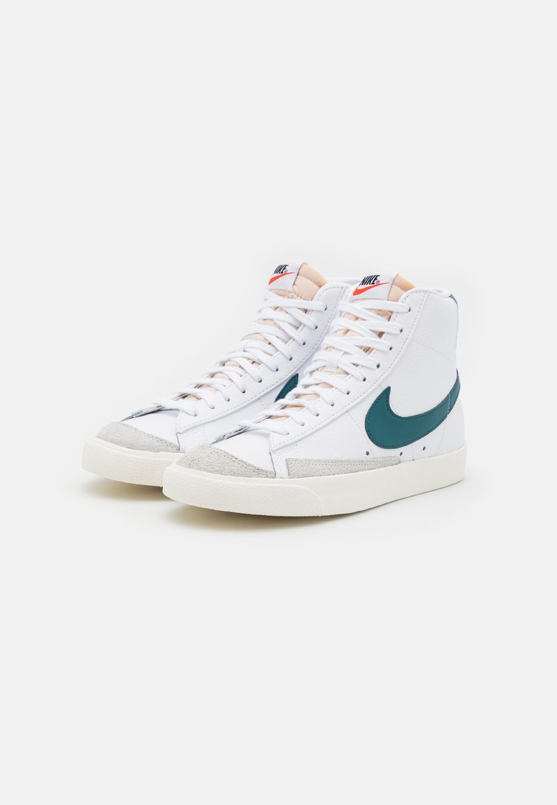 nike blazer mid 77 green and black