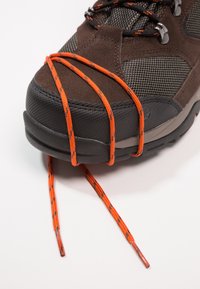 HI-TEC STORM WP - Hikingschuh - dark chocolate/dark taupe/burnt orange