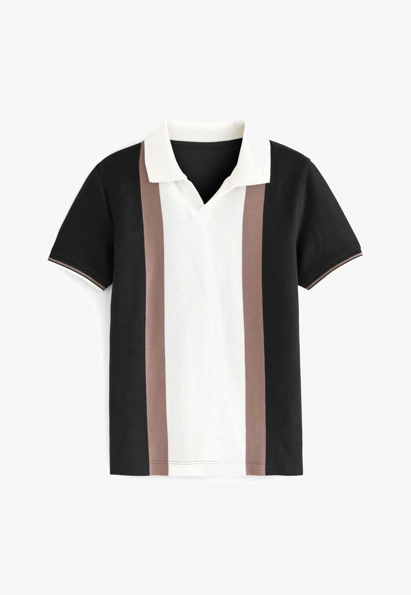 Next REVERE COLLAR SHORT SLEEVE - Piké - white black