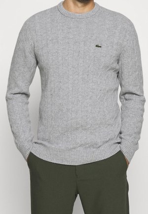 Strickpullover - light grey