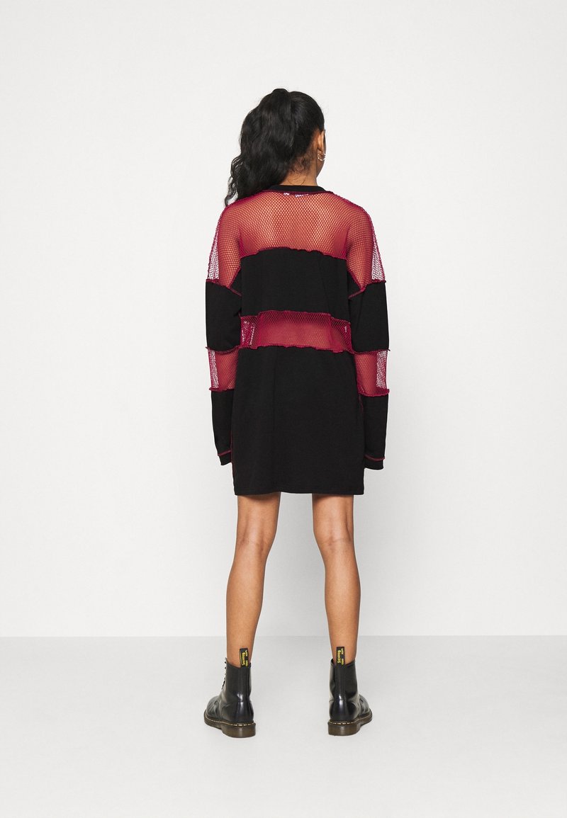 ragged priest mesh dress Slasher Floral Mesh Mini Dress