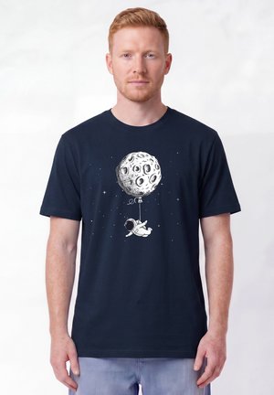 watapparel, FUNNY SPACEMAN UNISEX - T-Shirt print - french navy