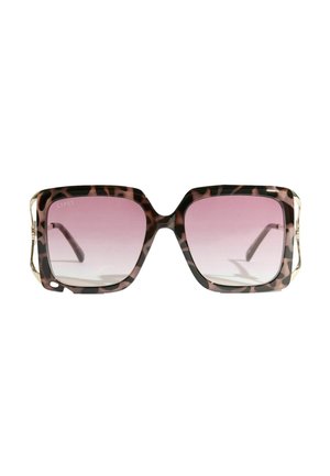 OVERZISED GLAM SQUARE  - Päikeseprillid - brown