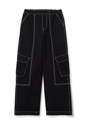 Cargo trousers - black