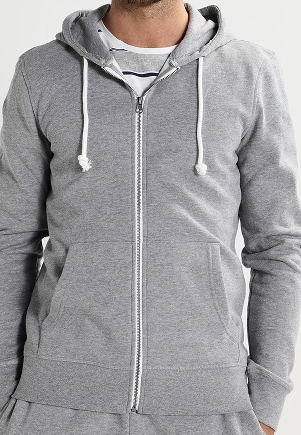 Pier One Sweatjacke - mottled grey