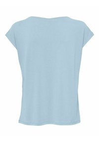 ONLY ONLFREE LIFE SS V-NECK JRS NOOS - T-shirt basic - cashmere blue