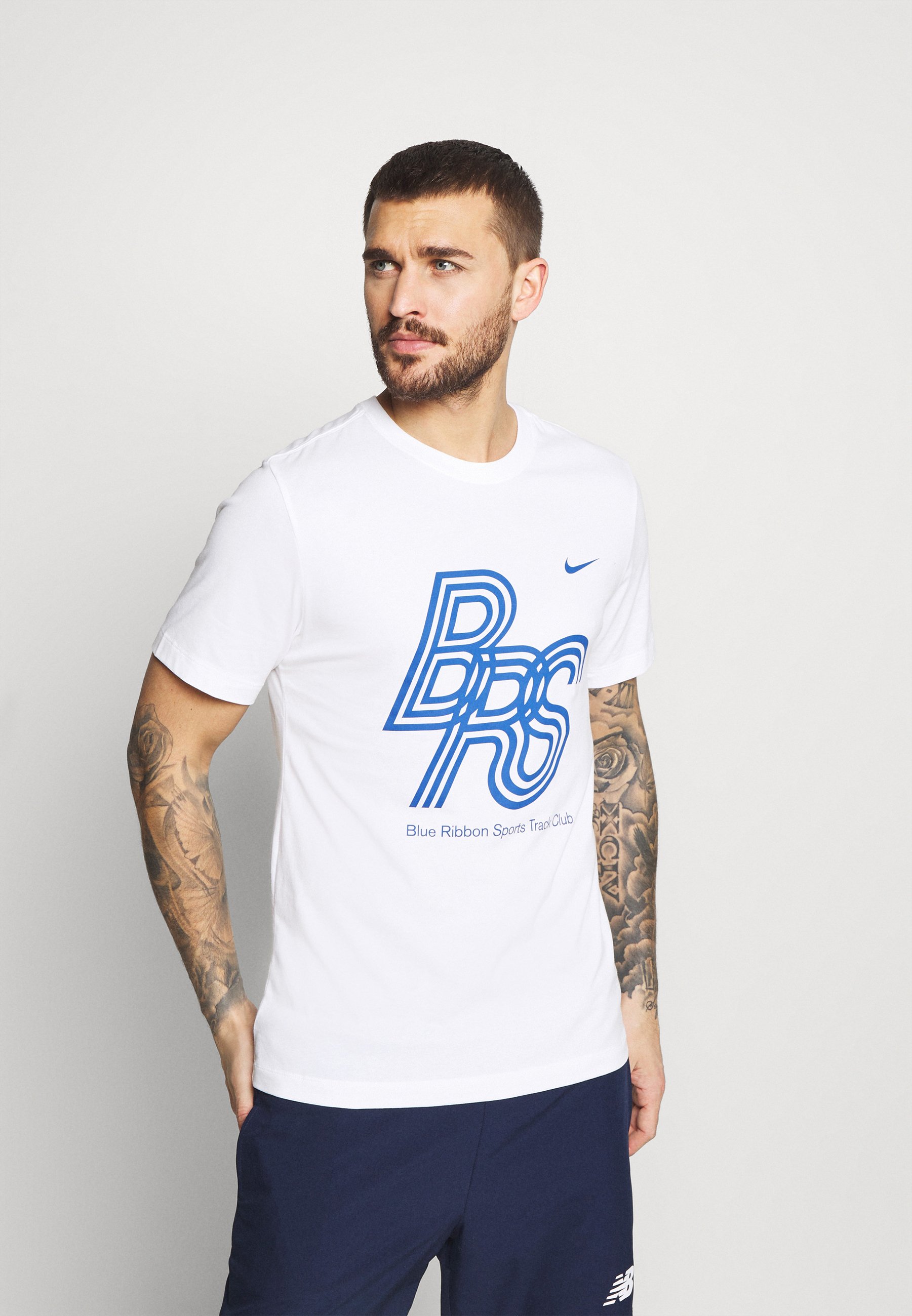 nike blue ribbon t shirt