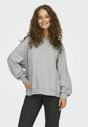 ONLY ZENNA - Sweatshirt - light grey melange