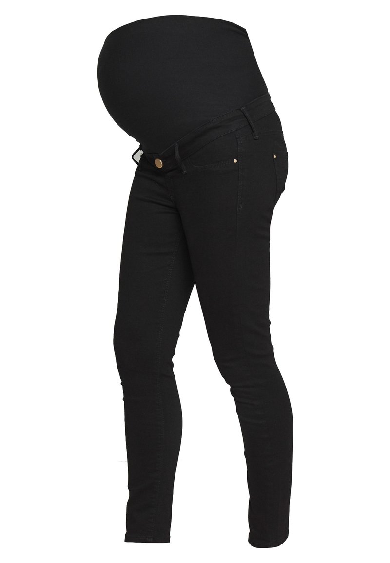 River Island Maternity Jeans Skinny Fit zwart denim/blackdenim