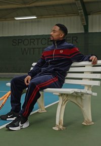Sergio Tacchini DAMARIND - Tepláky - maritime blue/merlot