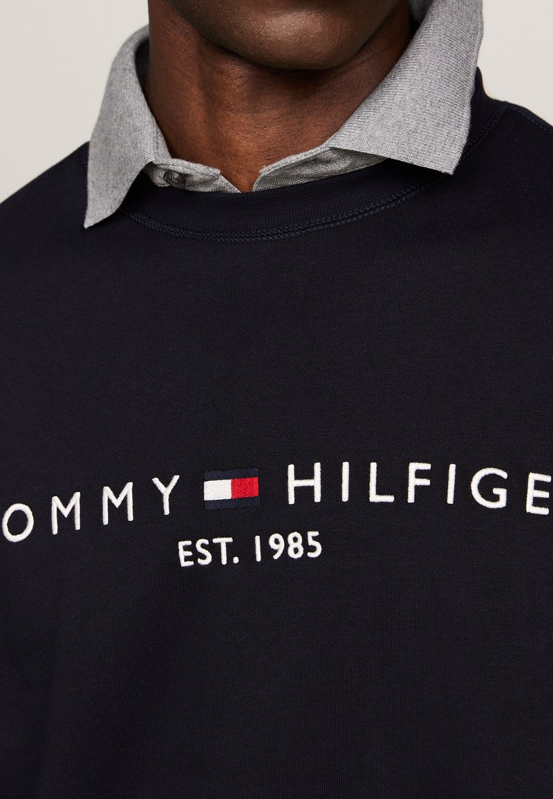 Tommy Hilfiger LOGO - Sweatshirt - desert sky/dunkelblau - Zalando.de 