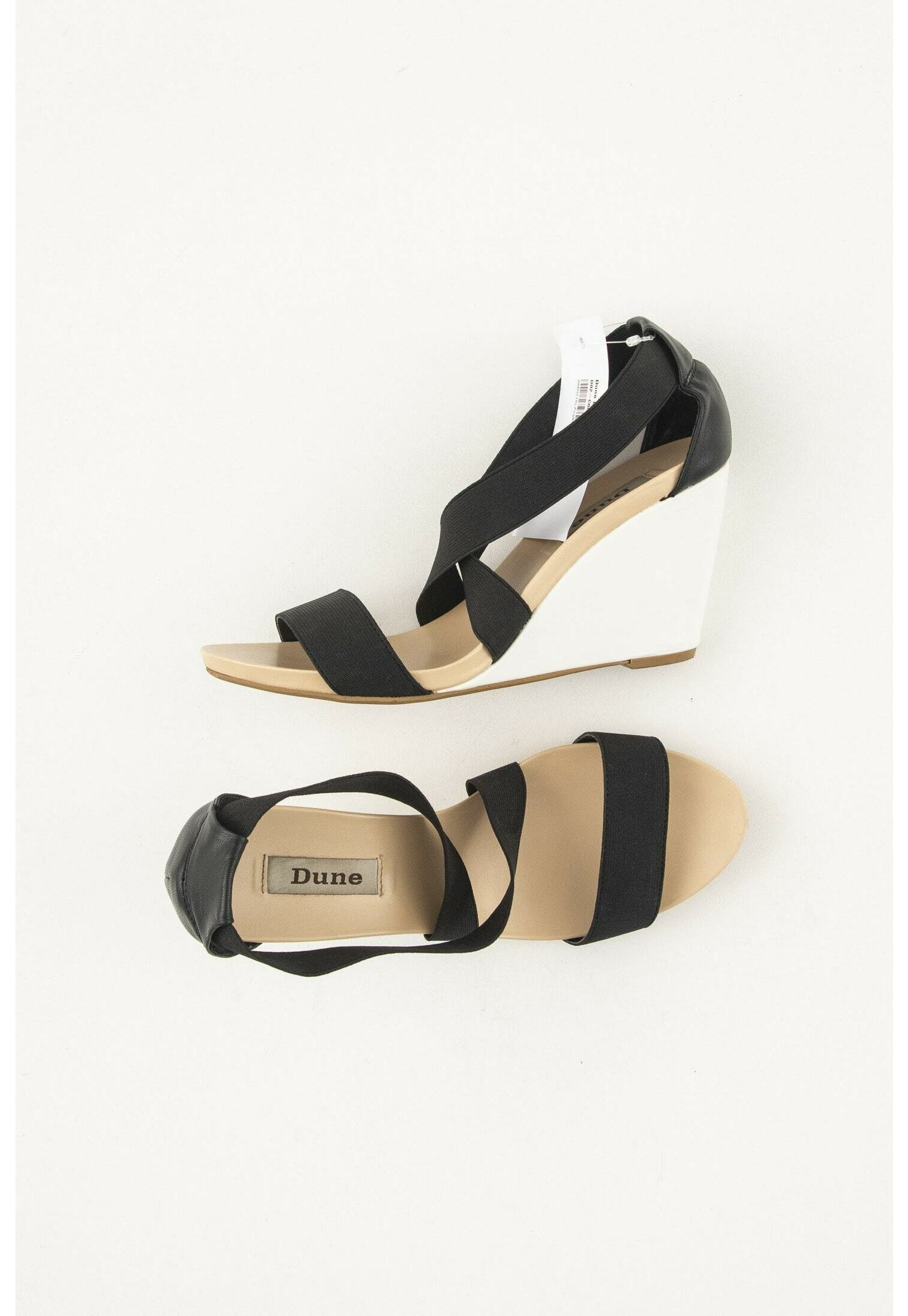 Dune London Sandalen met sleehak - black/Zwart - Zalando.be