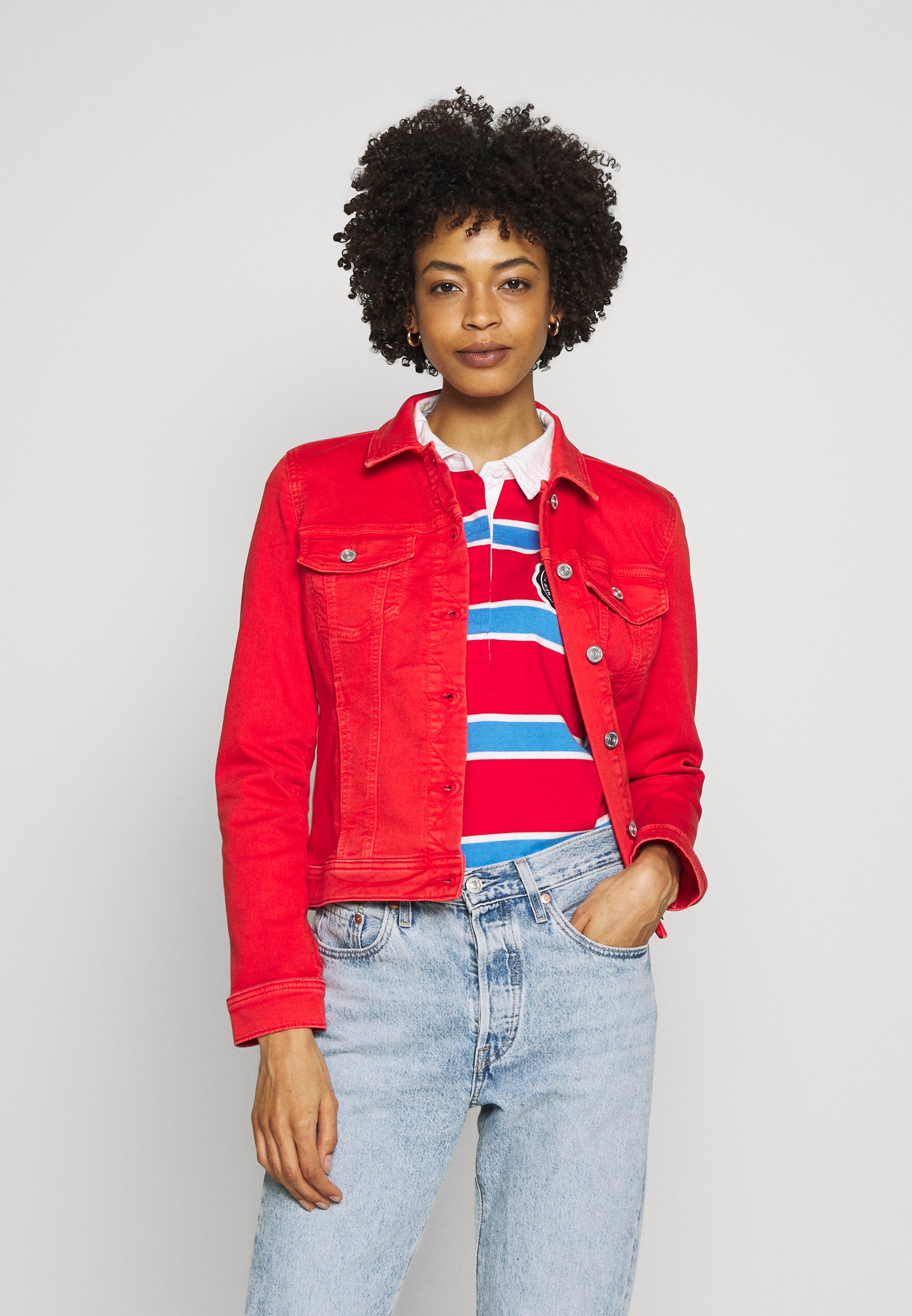 jeans jacke mit lobster von comma jeans jacke mit lobster von comma