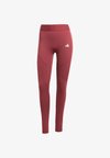 HYPERGLAM FULL-LENGTH RIBBED - Tights - shadow red
