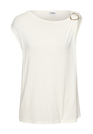 KURZARM - T-Shirt print - creme