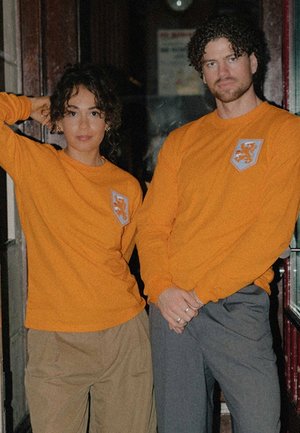 COPA Football, HOLLAND - RETRO FOOTBALL  - Longsleeve - orange