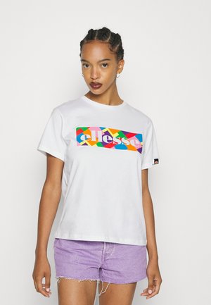 MELARIE TEE - Triko s potiskem - white