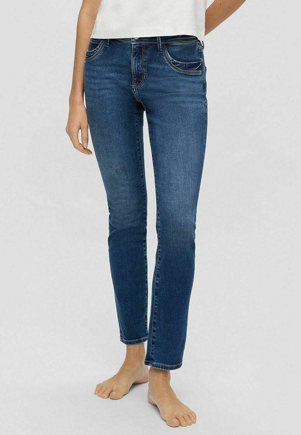 MID RISE - Jeans Slim Fit - blau