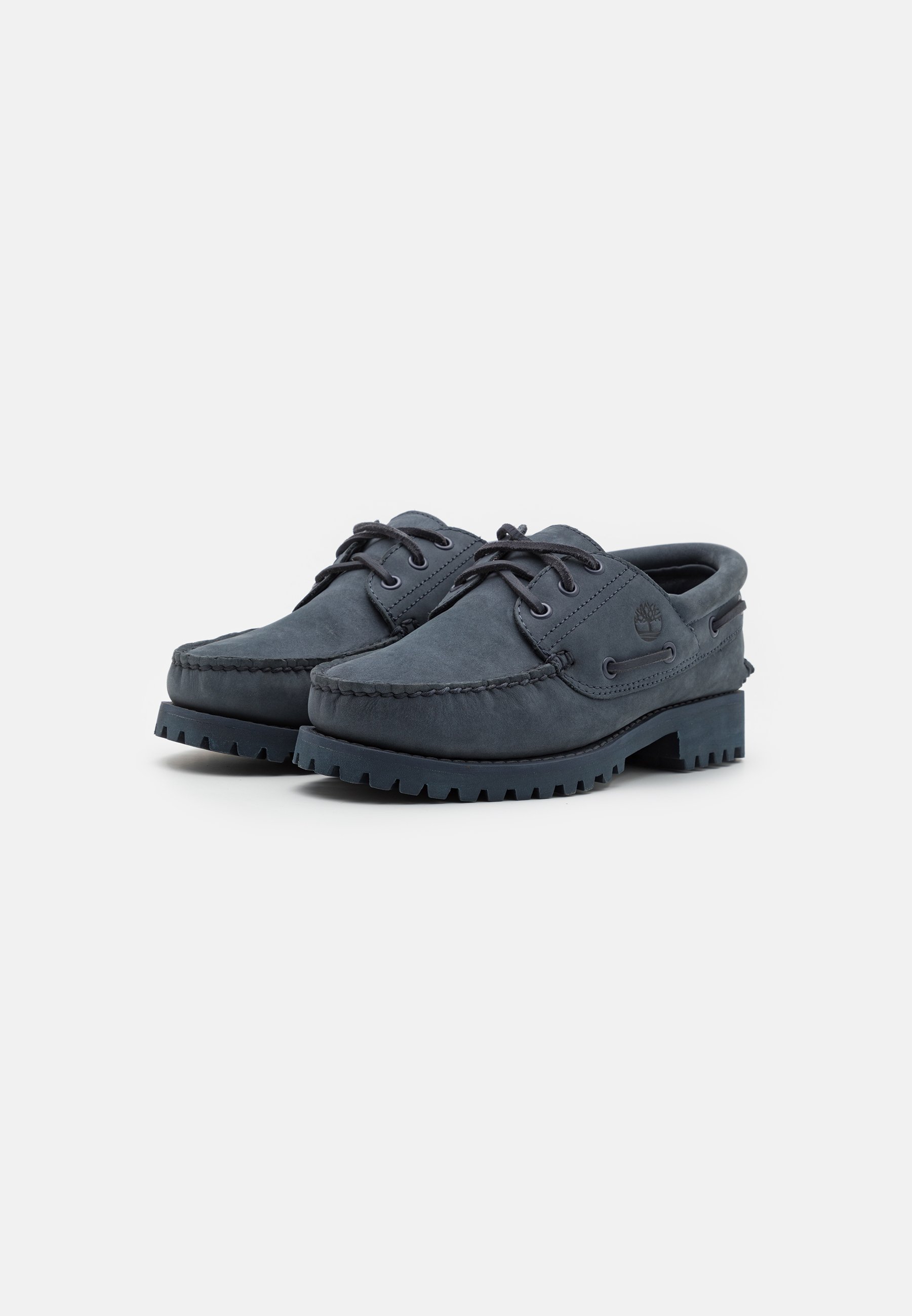 Timberland Men's Authentic 3 Eye Classic Lug Shoe in Dark