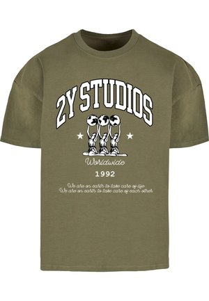 GLOBUS ULTRA HEAVY - T-shirt print - olive