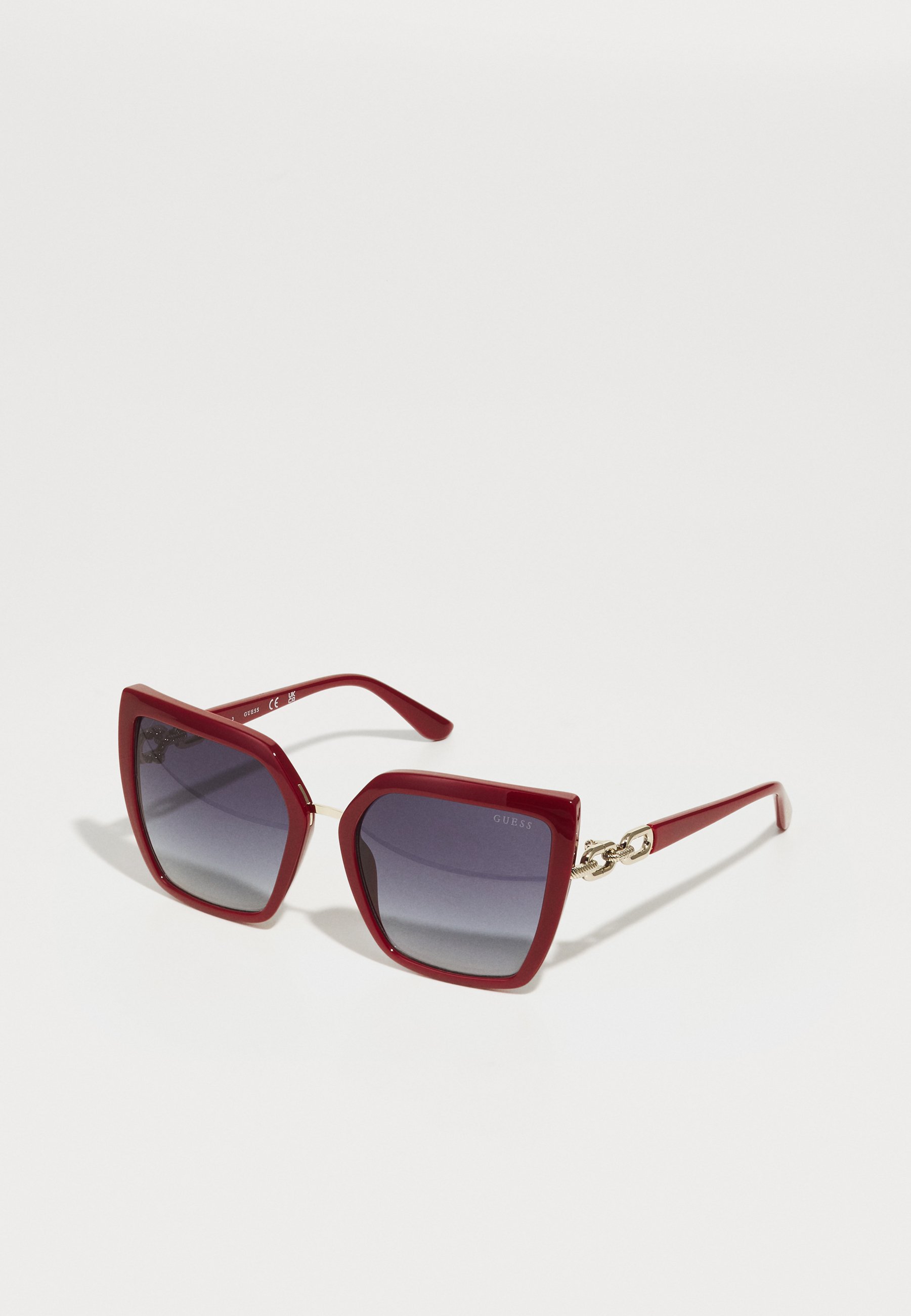 GUESS Red Square Oversized Sunglasses NEW Guess GU00258 Square Sunglasses | Fashion Eyewear US main image 2