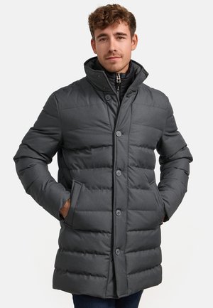 INWOODING - Wintermantel - charcoal mix