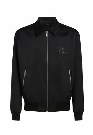 KARL LAGERFELD, KARL LAGERFELD JACKET MONOGRAM - Veste légère - black