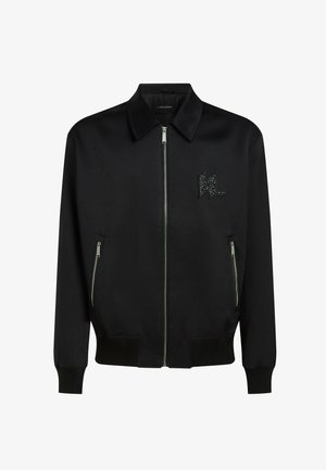 KARL LAGERFELD, KARL LAGERFELD JACKET MONOGRAM - Veste légère - black