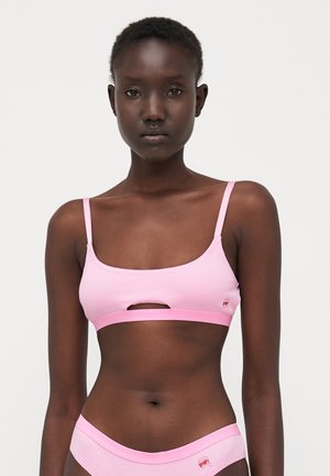 IKON PEEPHOLE BRALETTE - Brassière - begonia pink