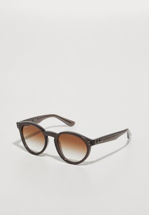UNISEX - Aurinkolasit - transparent dark grey/ clear brown