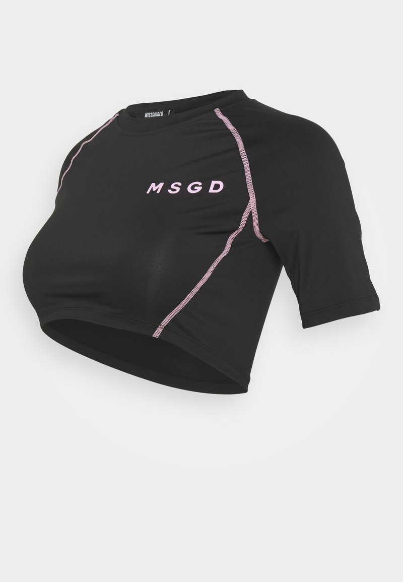 Missguided Maternity T-shirt print zwart