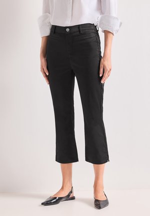 Street One 3/4 FLARED LEG HOSE IM CASUAL FIT - Bukser - black