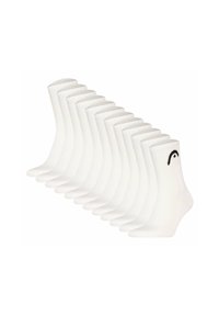 UNISEX 12ER PACK -  CREW LOGO - Träningssockor - weiß