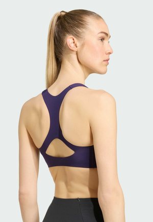 adidas Performance, ADIZERO MS - Sportovní podprsenky se střední oporou - aurora plum   white
