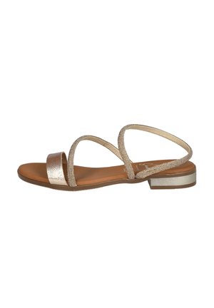 Oh! My Sandals, SANDALIAS PLANAS METALIZADAS MUJER - Sandalias - gold-coloured