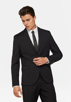 REGULAR FIT - Marynarka garniturowa - black