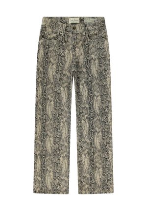 YARA - Straight leg jeans - sand