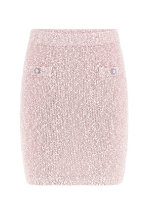 Guess KURZER BOUCLÉ - Pencil skirt - rose