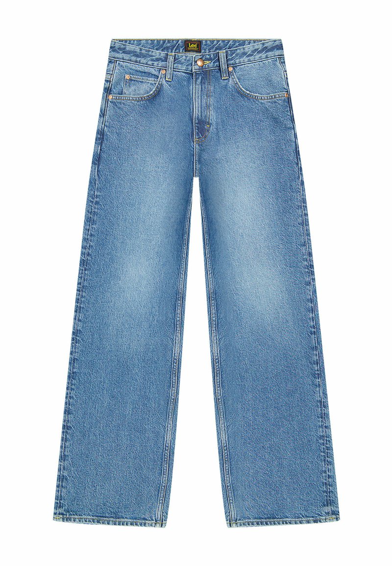 Lee Wijde jeans donkerblauw