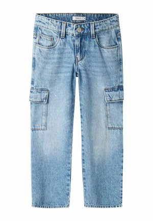 WIDE - Jeans relaxed fit - light blue denim