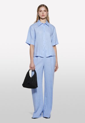 Sisley, SHORT SLEEVE - Chemisier - blue