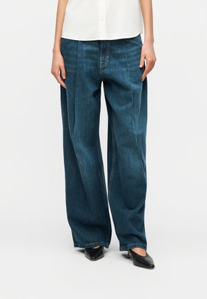 SLOUCHY - Blugi loose fit - blue denim