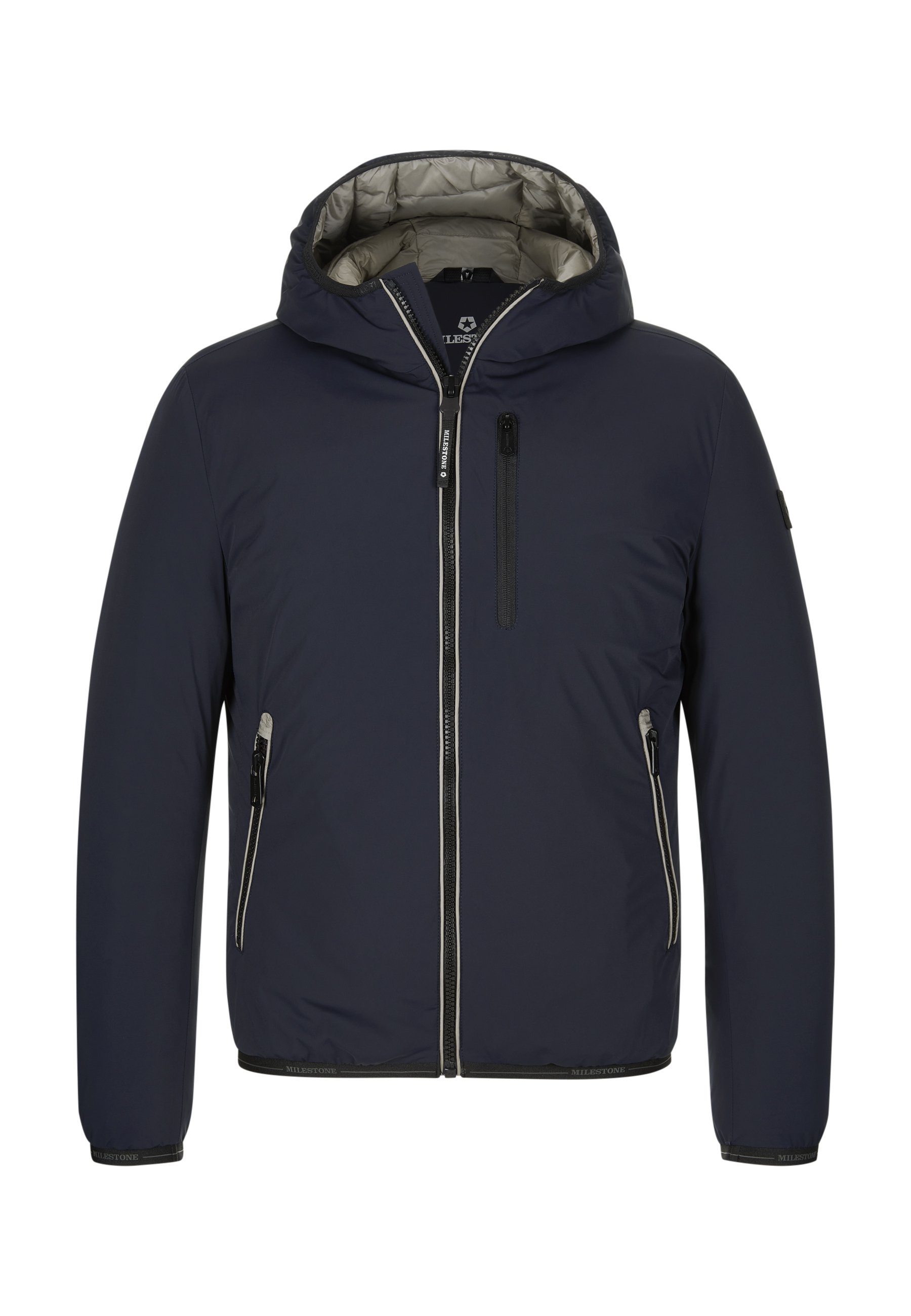 Milestone MS LUSON Winterjacke nachtblau/dunkelblau Zalando