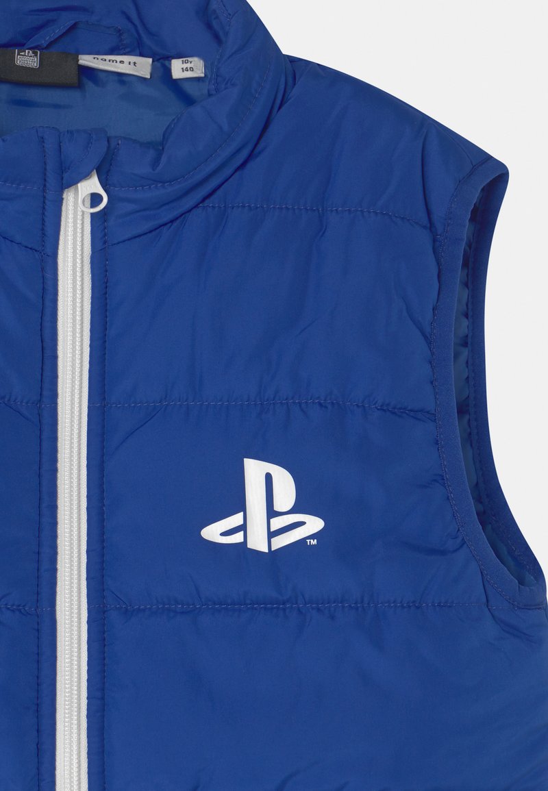 Kinder Jacken | Name it NKMPLAYSTATION DASPER Weste blue/blau - HZ71903 Kinder Jacken | Name it NKMPLAYSTATION DASPER Weste blue/blau - HZ71903