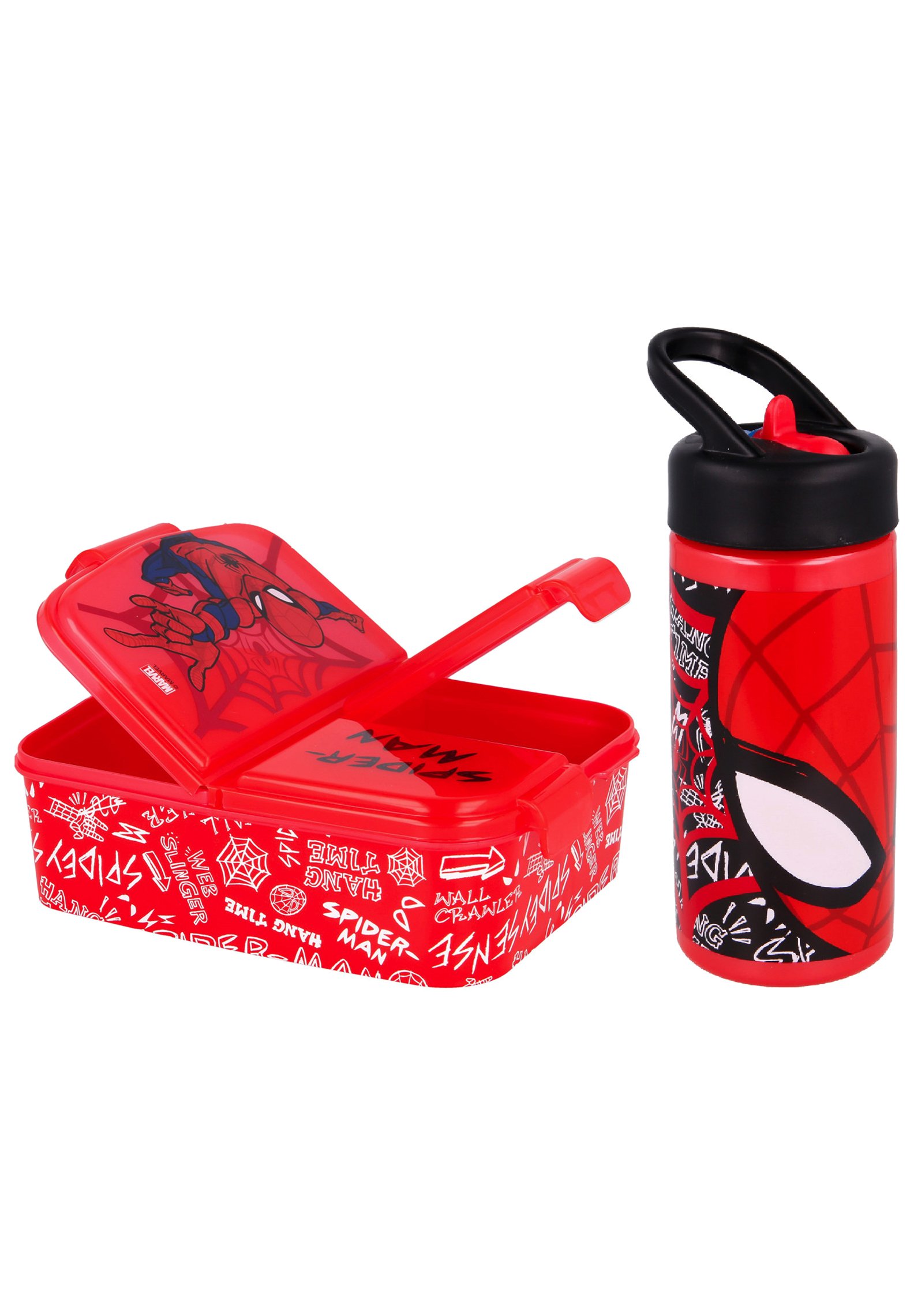 Avengers Butterbrot-Set Mit Dose & Trinkflasche – Mehrfarbig, Für Kleine & Große Fans