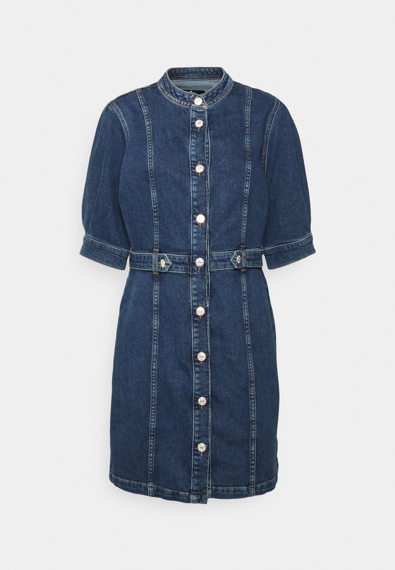 7 For All Mankind Jeansjurken blauw denim/bluedenim 7 For All Mankind Jeansjurken blauw denim/bluedenim